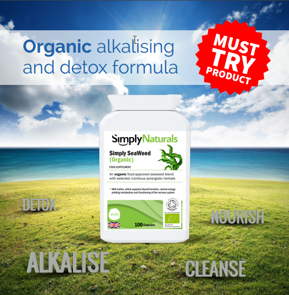 Simply SeaWeed – Organic Alkalising and detox formula